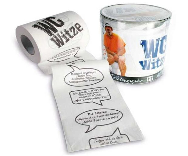 Toilettenpapier Witze