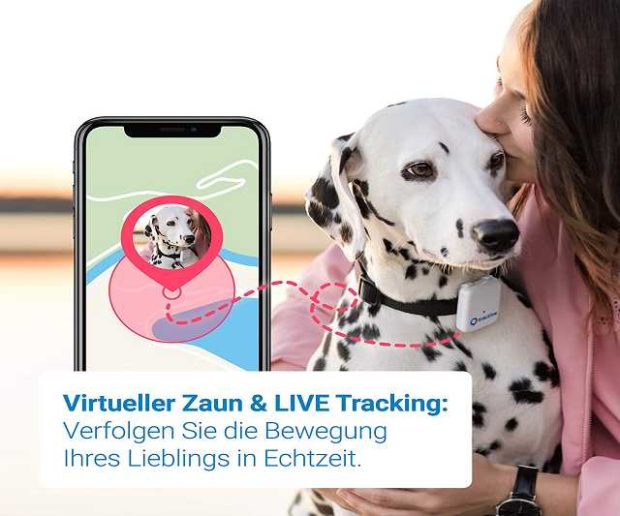 gps tracker halsband für hunde und katzen