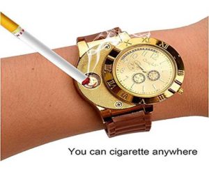 USB Feuerzeug Armbanduhr